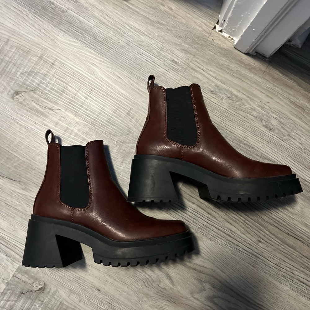 Brown boots
